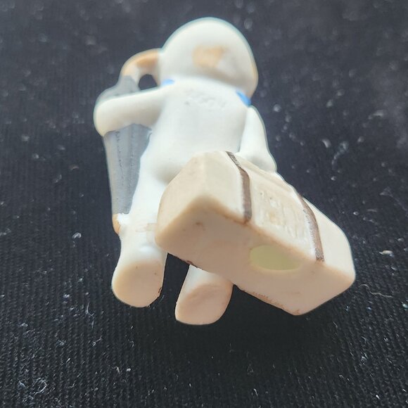 The Traveler KEWPIE Miniature Bisque Luggage Umbrella JAPAN Rose O'Neill A604 - Picture 8 of 8